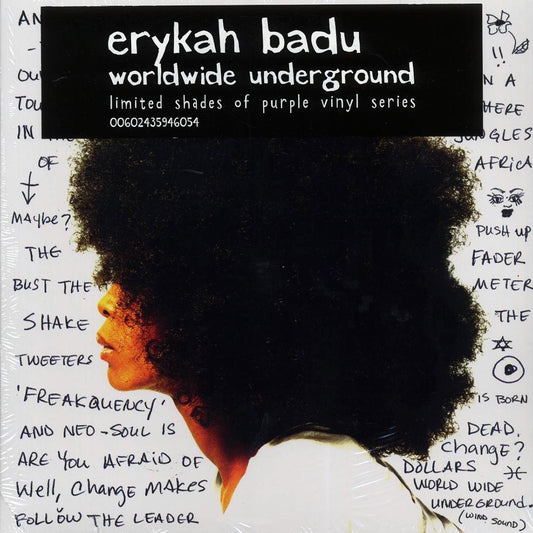 Erykah Badu - Worldwide Underground (ltd. ed.) (purple vinyl) [New Vinyl Record LP]