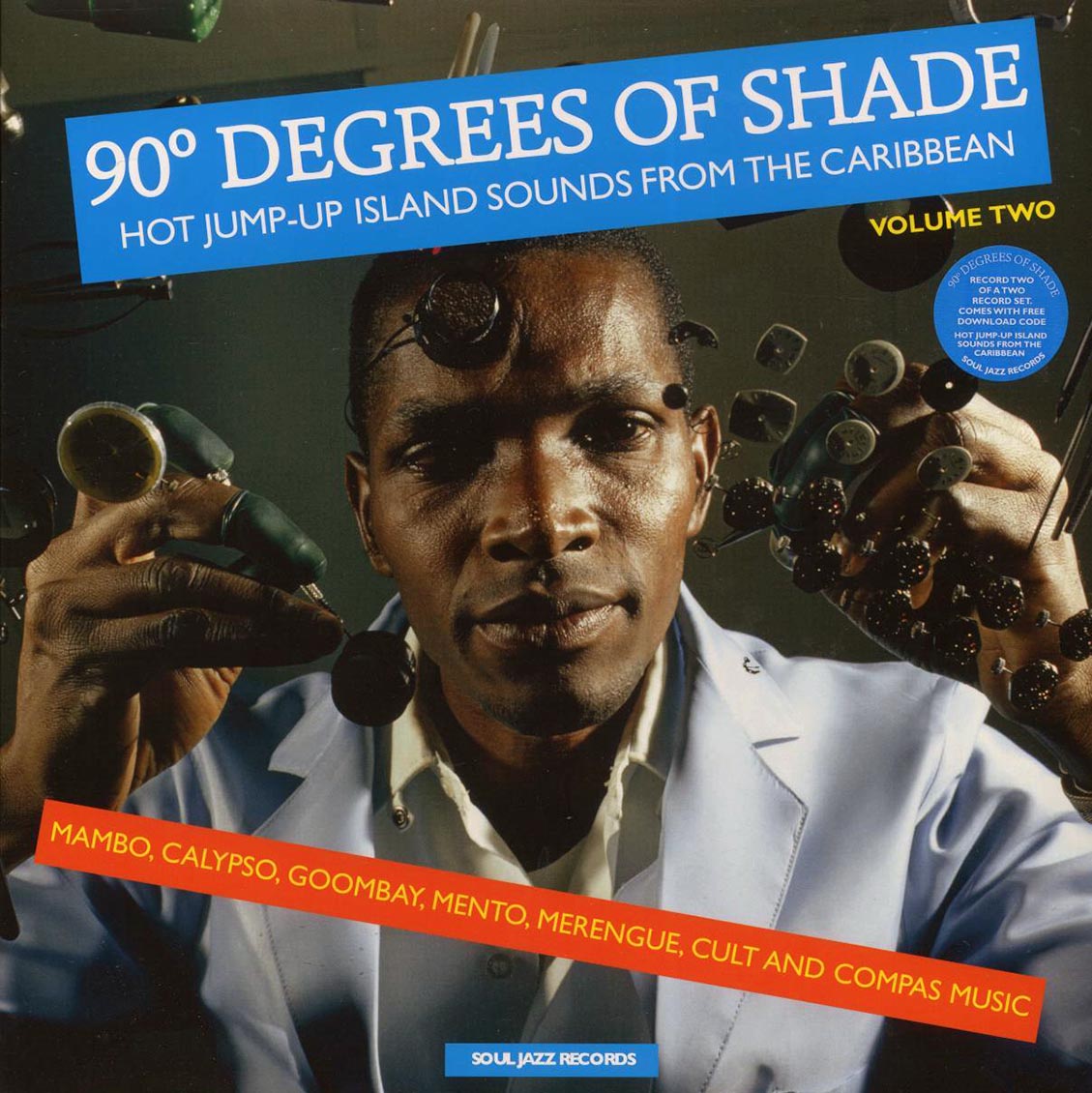 Various - 90 Degrees Of Shade Volume 2: Hot Jump-Up Island Sounds From The Caribbean (2xLP) [New Vinyl Record LP]