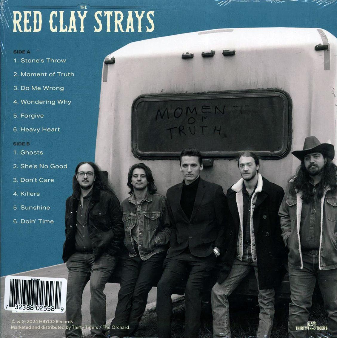 The Red Clay Strays - Moment Of Truth (clear glitter vinyl) [New Vinyl Record LP]