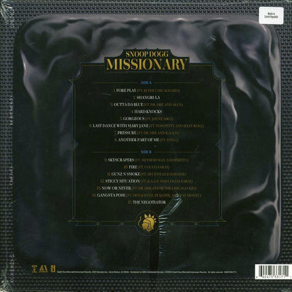 Snoop Dogg - Missionary (picture disc) [New Vinyl Record LP]