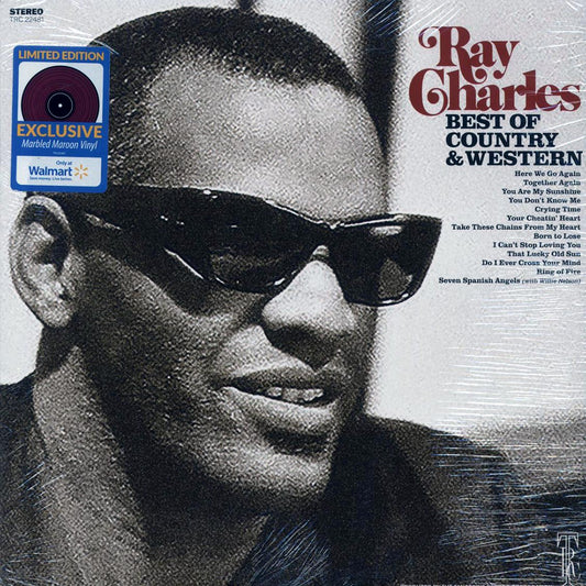 Ray Charles - Best of Country & Western (maroon vinyl) [New Vinyl Record LP]