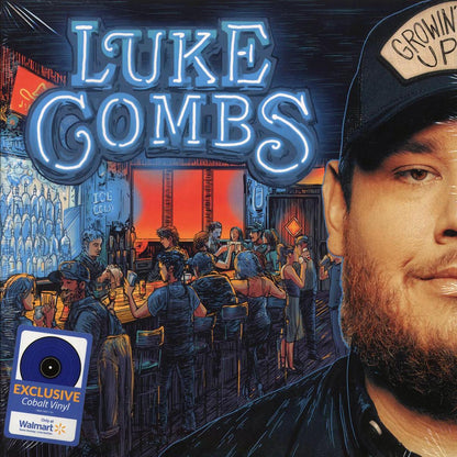 Luke Combs - Growin' Up (cobalt vinyl) [New Vinyl Record LP]