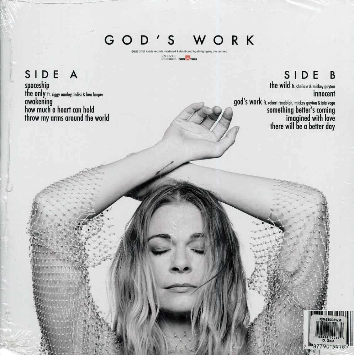 LeAnn Rimes - God's Work (metallic gold vinyl) [New Vinyl Record LP]