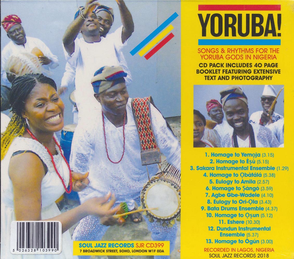 Konkere Beats - Yoruba! Songs & Rhythms For The Yoruba Gods In Nigeria (incl. large booklet) [New CD]