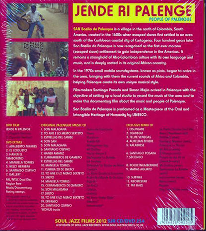Various - Jende Ri Palenge: People Of Palenque (casebound set) (2xCD) (incl. DVD) (deluxe 4-fold digipak) [New CD]