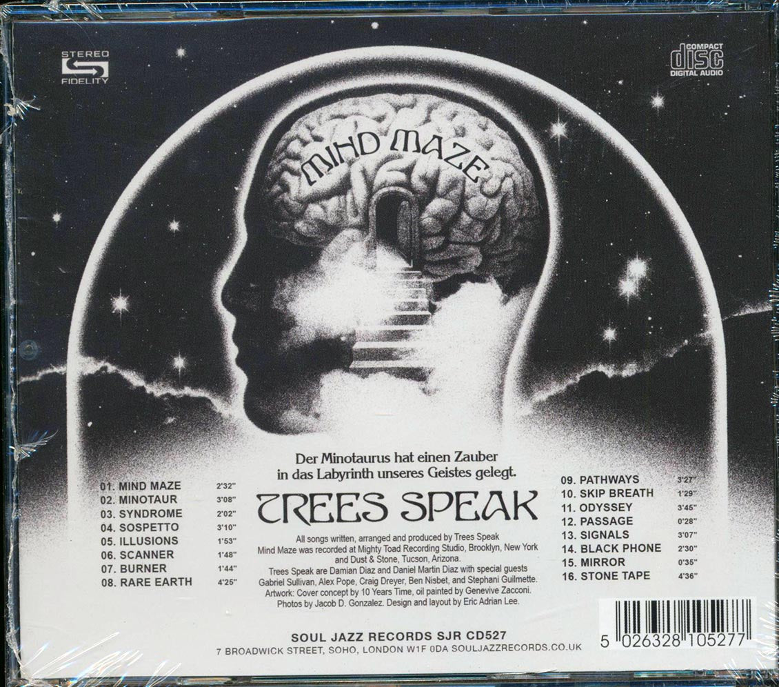 Trees Speak - Mind Maze [New CD]