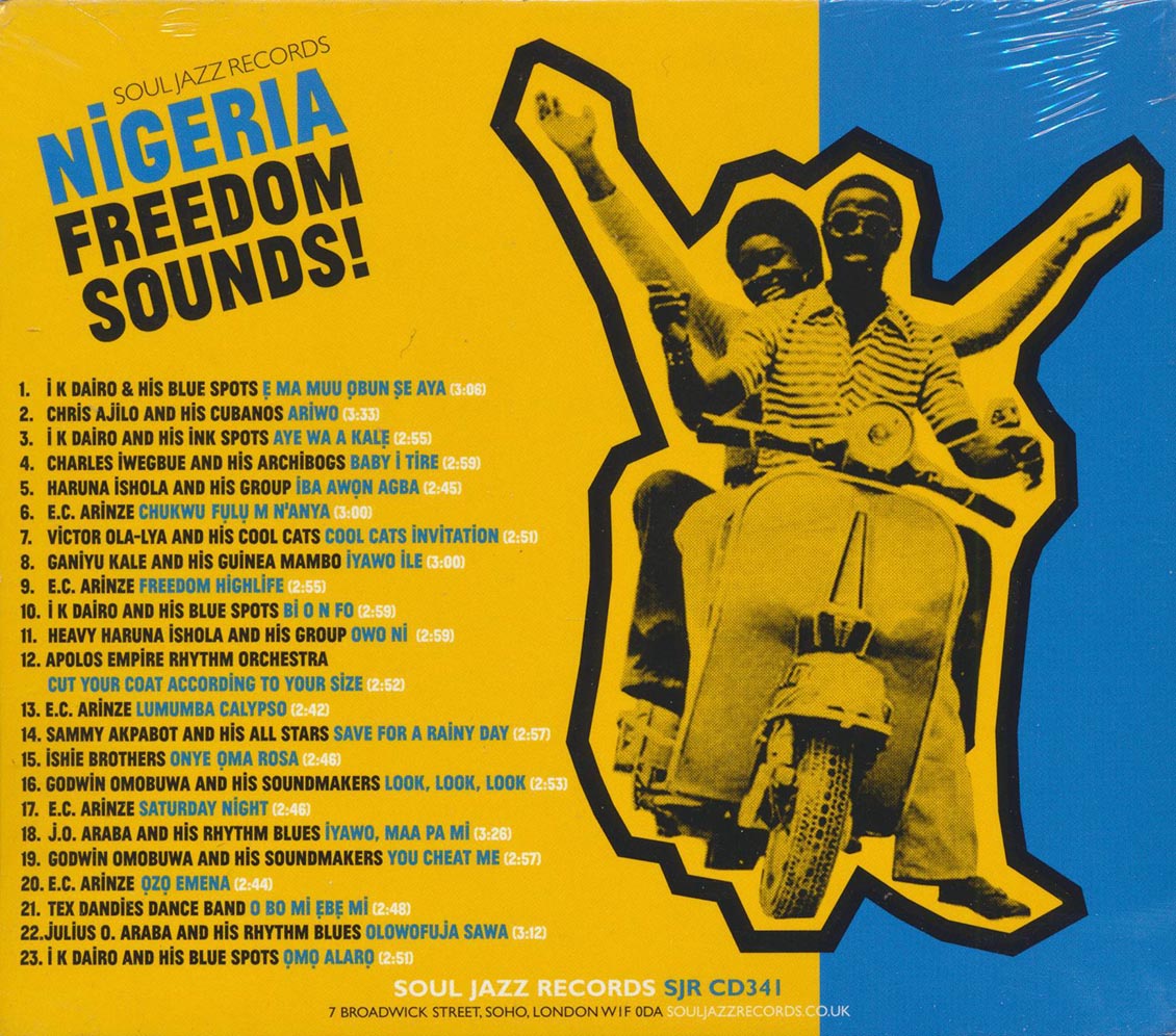 Various - Nigeria Freedom Sounds! Popular Music And The Birth Of Independent Nigeria 1960-63 (23 tracks) (incl. 48-page booklet) [New CD]