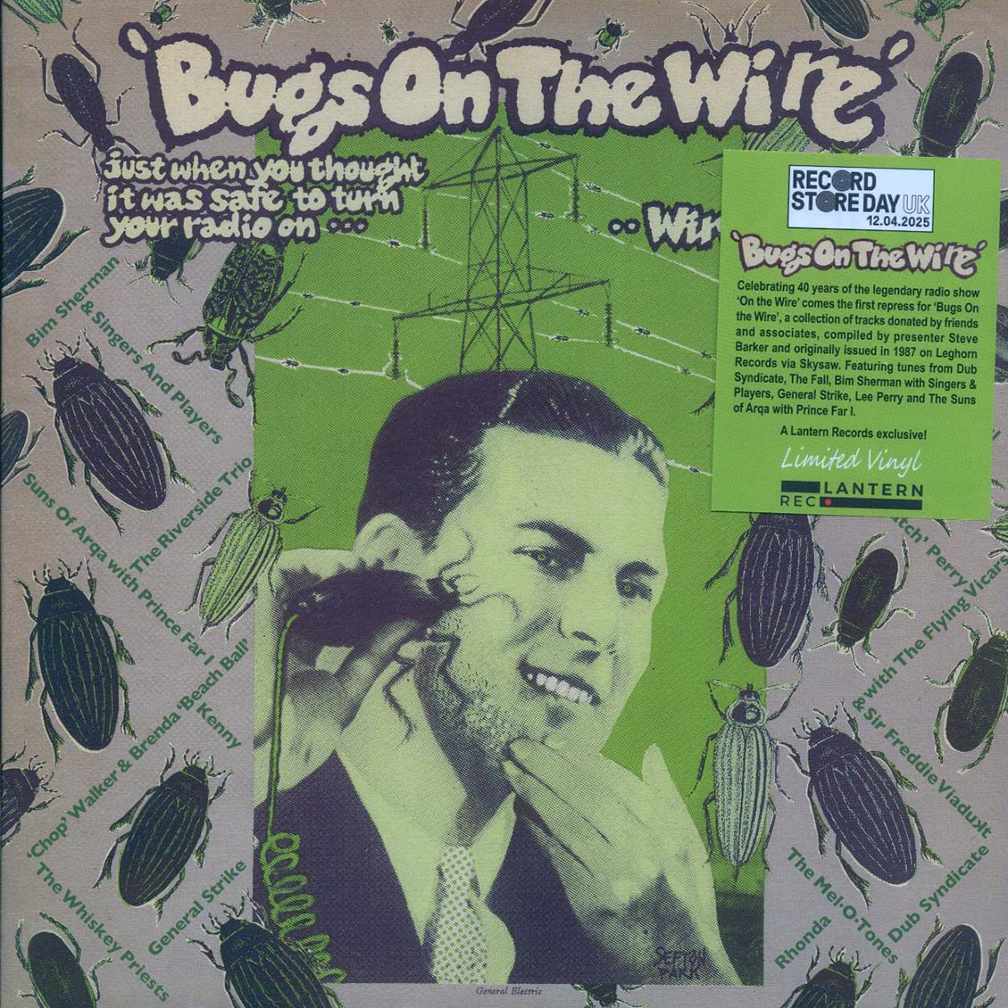 Prince Far I, Dub Syndicate, Lee Perry , The Mel-O-Tones, The Fall, Etc. - Bugs On The Wire (RSD 2025) (ltd. ed.) (remastered) [New Vinyl Record LP]