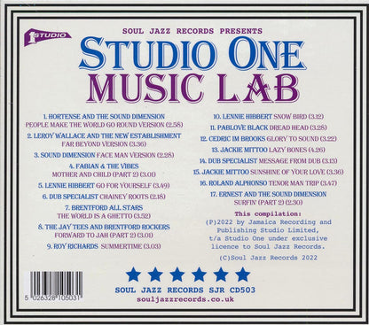 Sound Dimension, Lennie Hibbert, Cedric Brooks, Jackie Mittoo, Etc. - Studio One Music Lab [New CD]