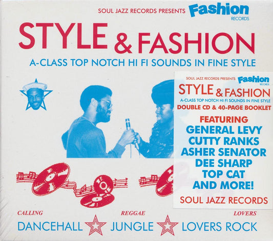 Cutty Ranks, Poison Chang, General Levy, Asher Senator, Etc. - Style & Fashion: A-Class Top Notch Hi Fi Sounds In Fine Style (incl. large booklet) [New CD]