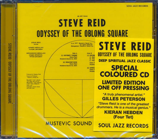 Steve Reid - Odyssey Of The Oblong Square [New CD]
