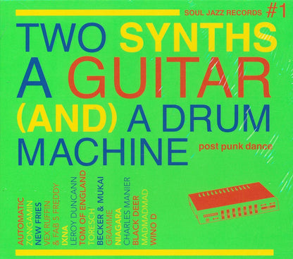 Various - Two Synths A Guitar And A Drum Machine #1: Post Punk Dance [New CD]