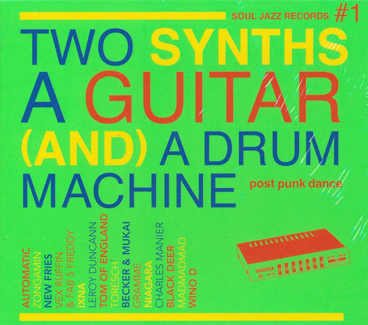 Various - Two Synths A Guitar And A Drum Machine #1: Post Punk Dance [New CD]