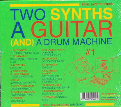 Various - Two Synths A Guitar And A Drum Machine #1: Post Punk Dance [New CD]