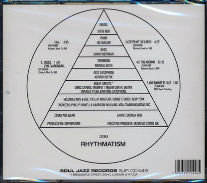 Steve Reid - Rhythmatism [New CD]