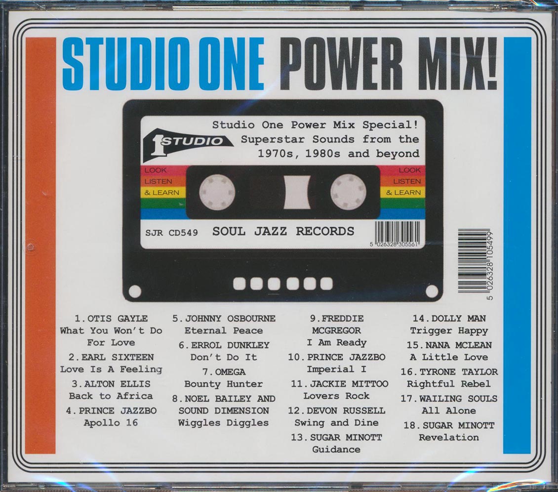 Sugar Minott, Earl Sixteen, Errol Dunkley, Alton Ellis, Jackie Mittoo, Etc. - Studio One Power Mix! [New CD]