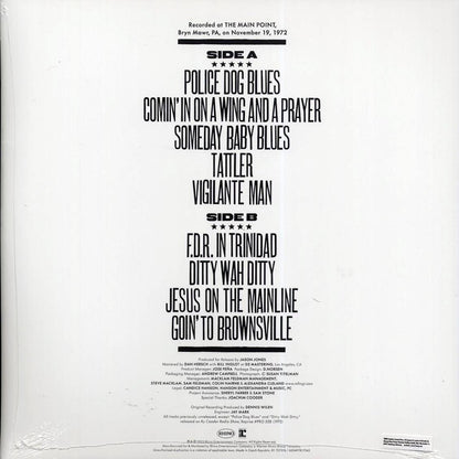 Ry Cooder - Live At The Main Point 1972 (RSD 2025) [New Vinyl Record LP]