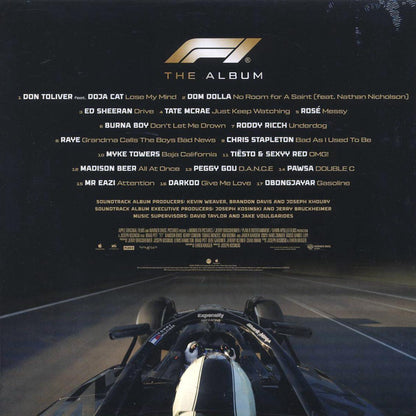 Ed Sheeran, Burna Boy, Chris Stapleton, Etc. - F1 The Album: Music From F1 The Movie (red vinyl) [New Vinyl Record LP]