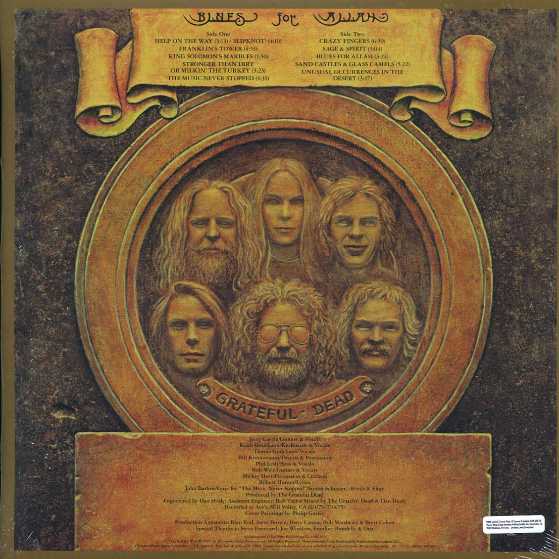 Grateful Dead - Blues For Allah (50th Anniv. Ed.) (green vinyl) [New Vinyl Record LP]
