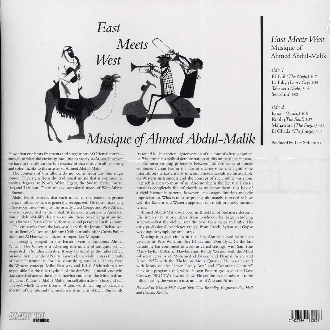 Ahmed Abdul-Malik - East Meets West: Musique Of Ahmed Abdul-Malik [New Vinyl Record LP]
