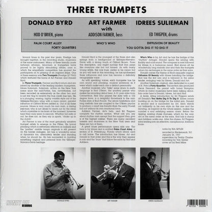 Art Farmer, Donald Byrd, Idrees Sulieman - Three Trumpets [New Vinyl Record LP]