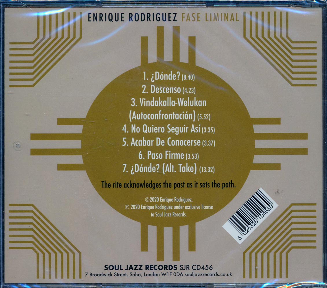 Enrique Rodriguez & The Negra Chiway Band - Fase Liminal [New CD]