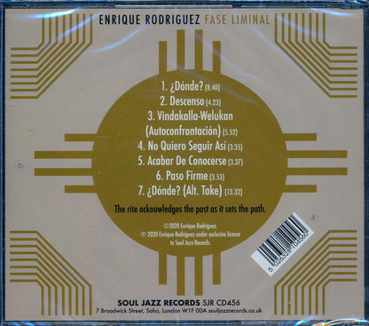 Enrique Rodriguez & The Negra Chiway Band - Fase Liminal [New CD]