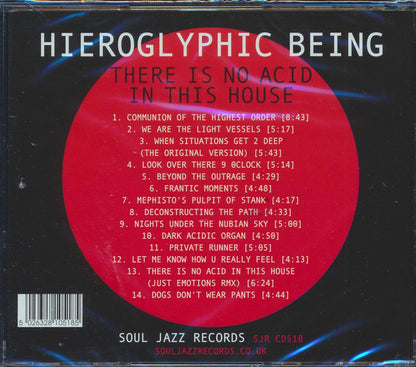 Hieroglyphic Being - There Is No Acid In This House [New CD]