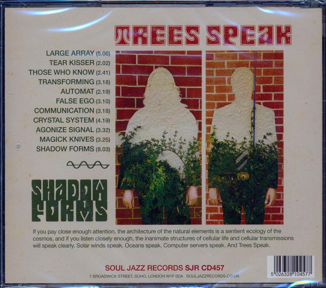 Trees Speak - Shadow Forms [New CD]