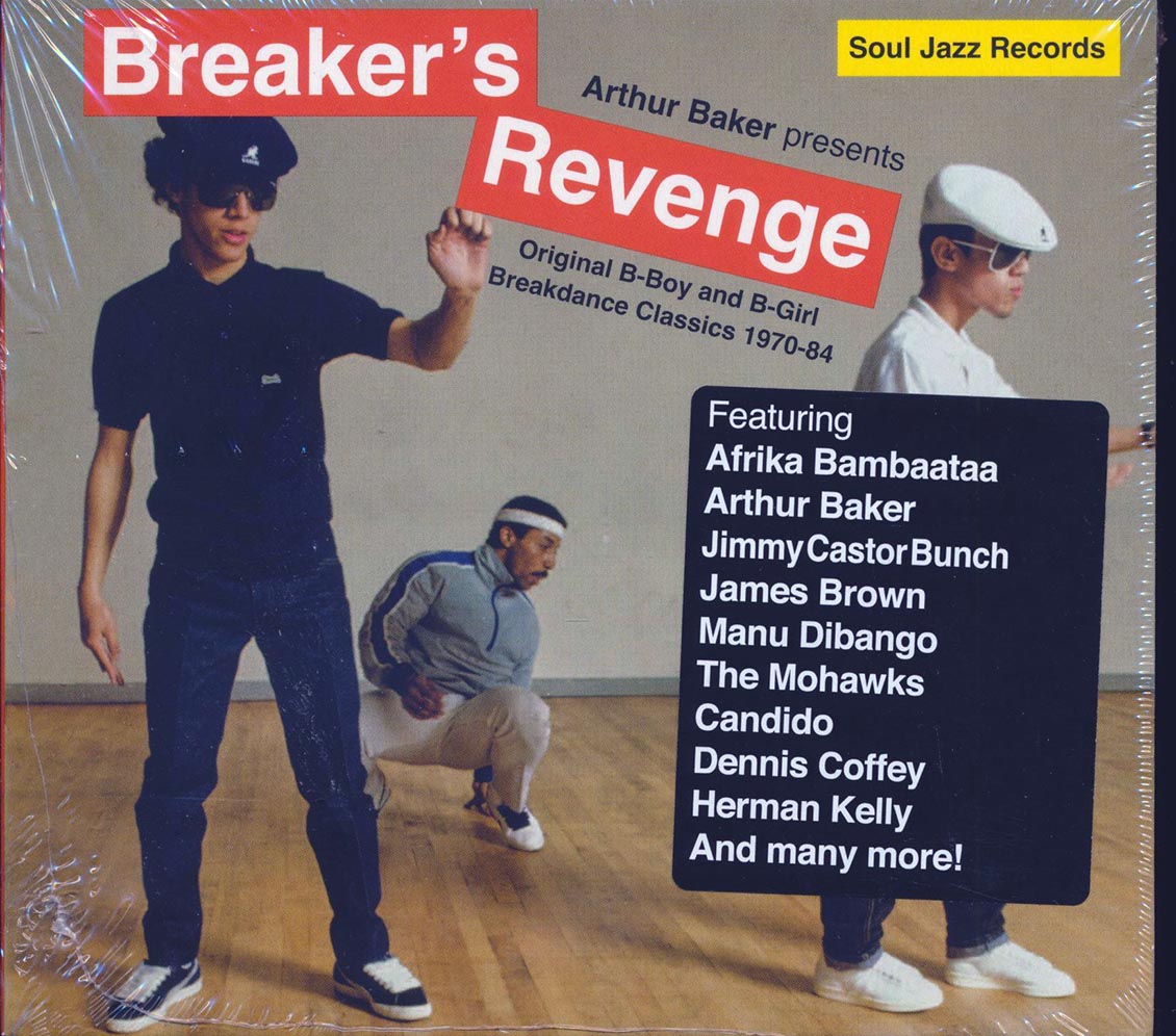 Candido, Manu Dibango, The Mohawks, Afrika Bambaataa, Etc. - Arthur Baker Presents Breaker's Revenge: Original B-Boy & B-Girl Breakdance Classics 1970-84 (2xCD) [New CD]