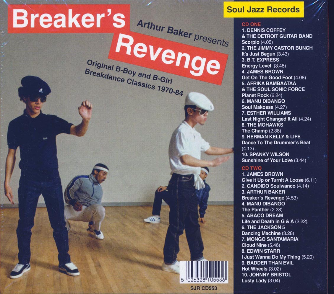 Candido, Manu Dibango, The Mohawks, Afrika Bambaataa, Etc. - Arthur Baker Presents Breaker's Revenge: Original B-Boy & B-Girl Breakdance Classics 1970-84 (2xCD) [New CD]