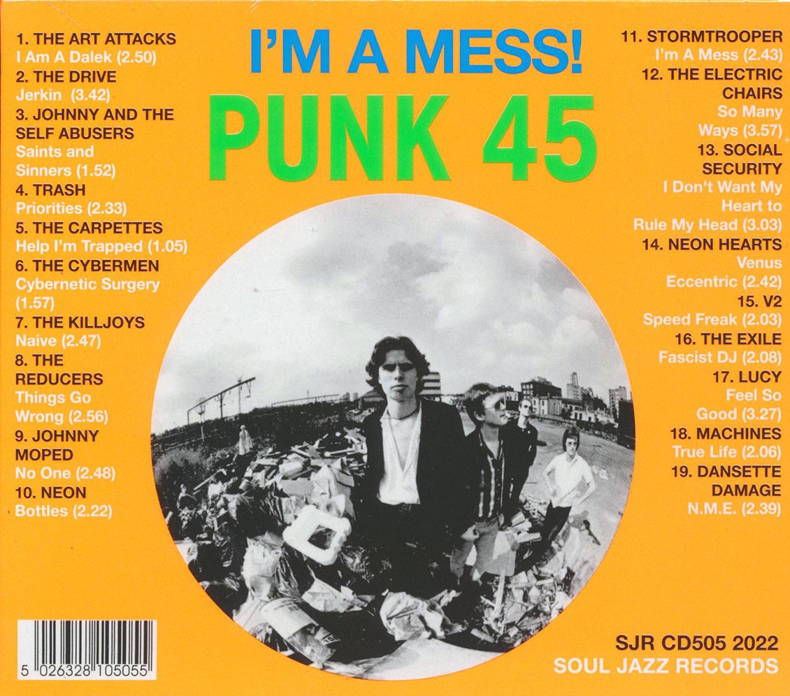 Various - Punk 45: I'm A Mess! D-I-Y Or Die! Art, Trash & Neon Punk 45s In The UK 1977-1978 [New CD]