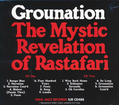 The Mystic Revelation Of Rastafari - Grounation (2xCD) [New CD]