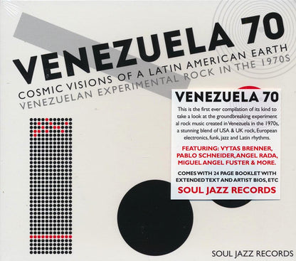Various - Venezuela 70: Cosmic Visions Of A Latin American Earth: Venezuelan Experimental Rock In The 1970's [New CD]