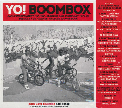Various - Yo! Boombox Early Independent Hip Hop, Electro And Disco Rap 1979-83 (2xCD) [New CD]