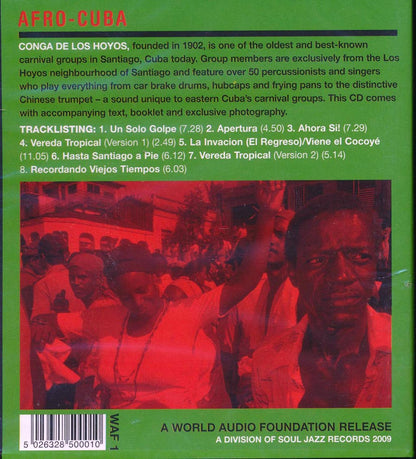 Conga De Los Hoyos - Carnival Music Of Eastern Cuba [New CD]
