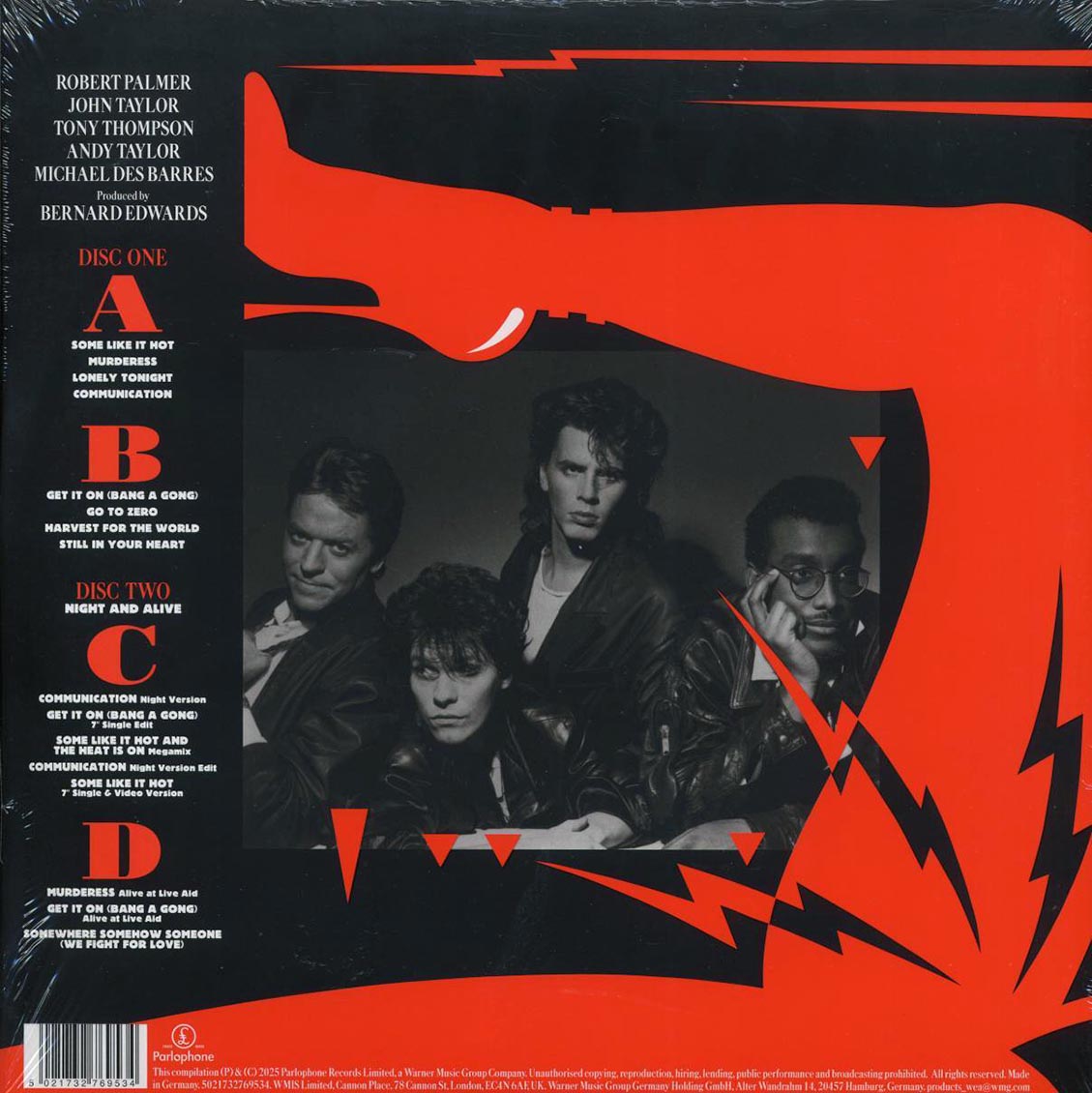 The Power Station - The Power Station DLX (2xLP) (remastered) (deluxe edition) [New Vinyl Record LP]