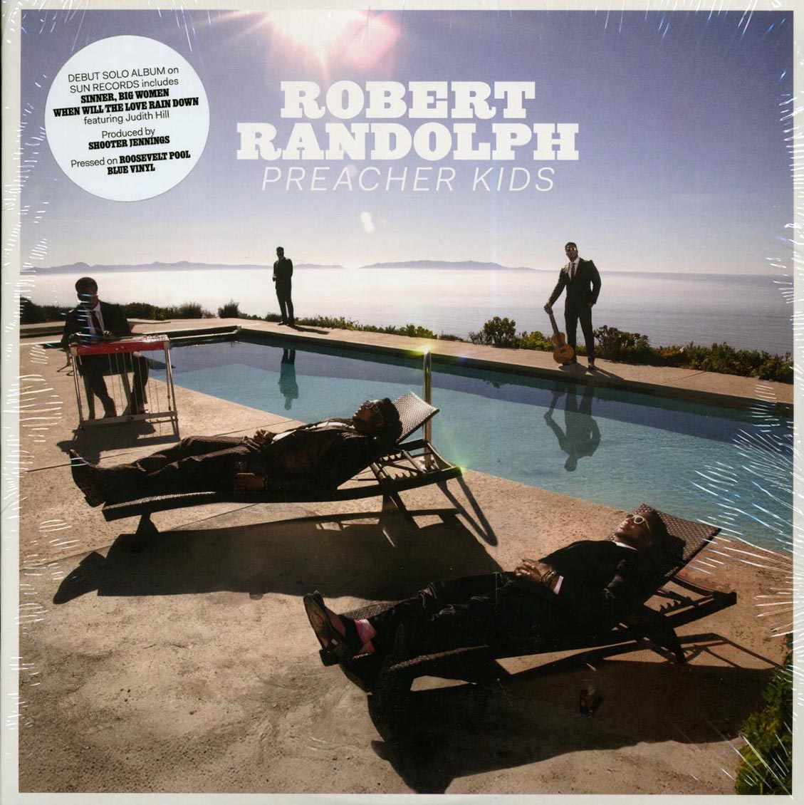Robert Randolph - Preacher Kids (blue vinyl) [New Vinyl Record LP]