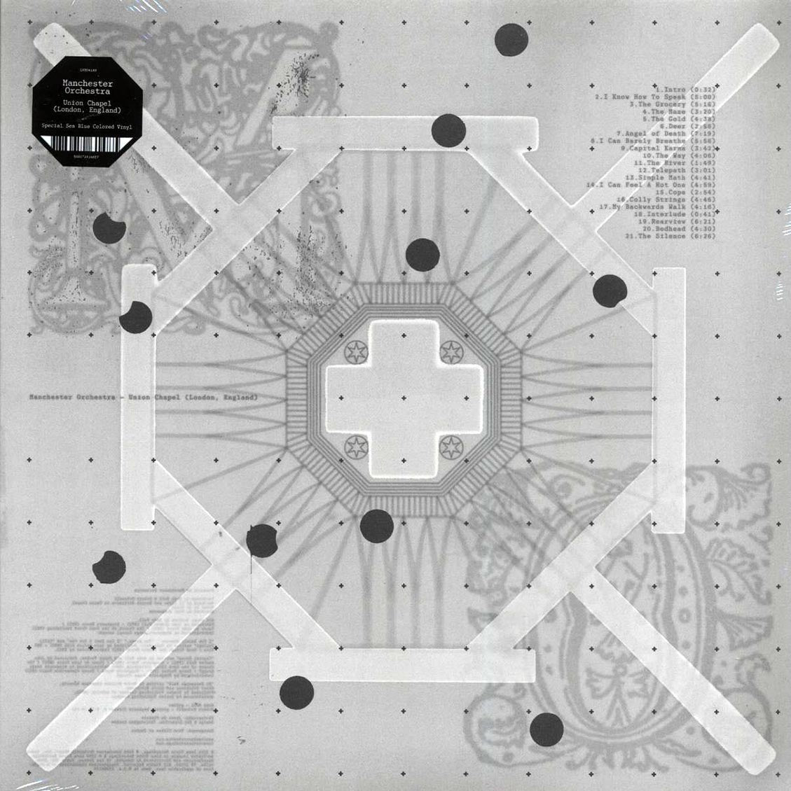 Manchester Orchestra - Union Chapel: London, England (2xLP) (blue vinyl) [New Vinyl Record LP]