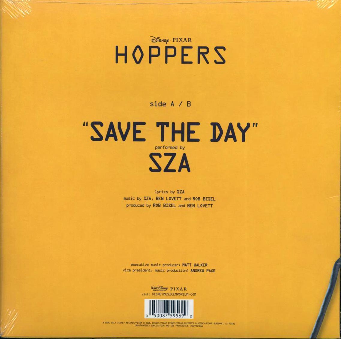 SZA - Save The Day (picture disc) [New Vinyl Record LP]