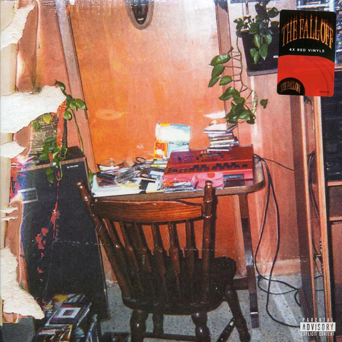 J Cole - The Fall-Off (4xLP) (red vinyl) [New Vinyl Record LP]
