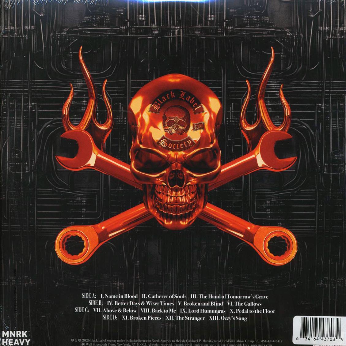 Black Label Society - Engines Of Demolition (ltd. ed.) (2xLP) (orange vinyl) [New Vinyl Record LP]