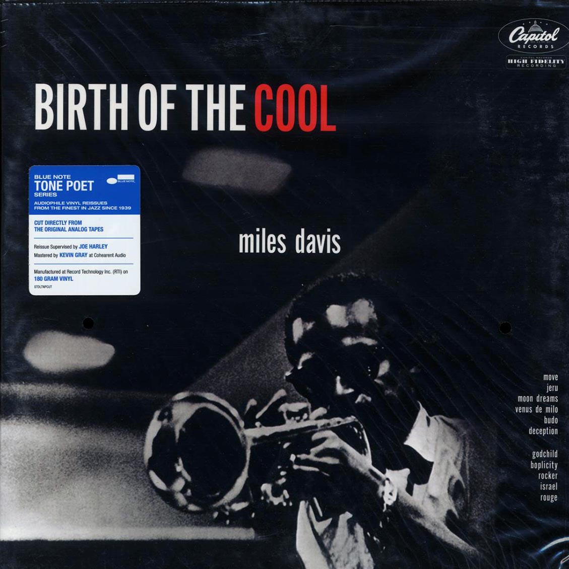 Miles Davis - Birth Of The Cool (mono) (180g) (audiophile) (RTI press) [New Vinyl Record LP]