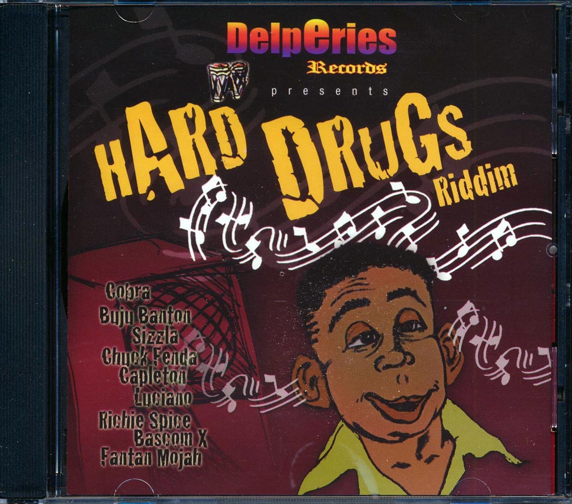 Buju Banton, Anthony B, Chuck Fender, Sizzla, Etc. - Hard Drugs Riddim (rhythm: "Hard Drugs") [New CD]