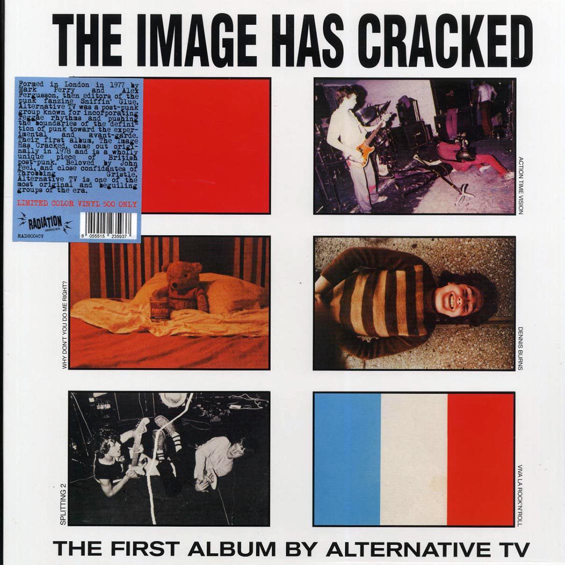 Alternative TV - The Image Has Cracked (ltd. 500 copies made) (red vinyl) [New Vinyl Record LP]