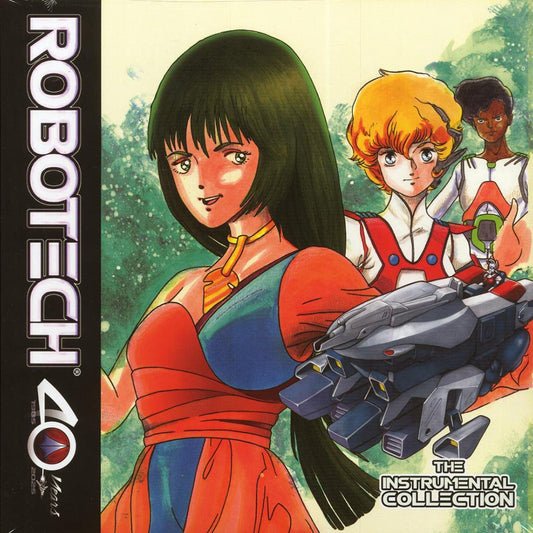 Various - Robotech: The Instrumental Collection (Coke Bottle Clear/Blue & White Splatter + Black/Grey Merge/Red Blob Colored Vinyl Edition) (ltd. 200 copies made) (2xLP) (colored vinyl) [New Vinyl Record LP]