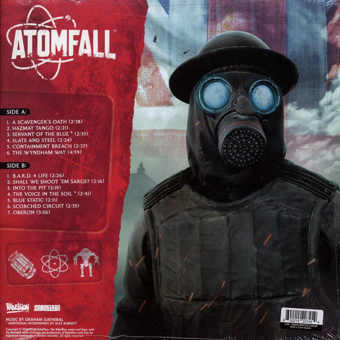 Graham Gatheral - Atomfall Original Game Soundtrack (ltd. ed.) (soda bottle clear vinyl) [New Vinyl Record LP]