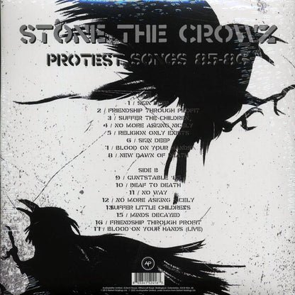 Stone The Crowz - Protest Songs 85-86 (clear vinyl) [New Vinyl Record LP]