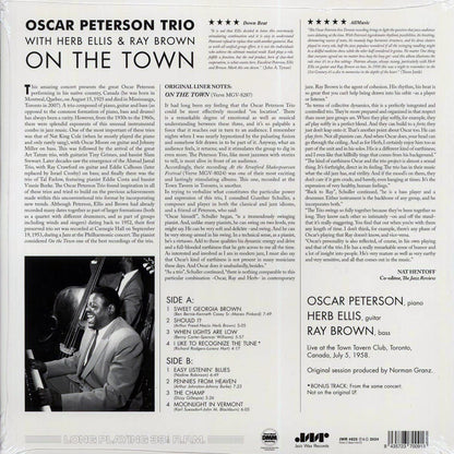 Oscar Peterson Trio - On The Town With The Oscar Peterson Trio (+bonus track) (ltd. ed.) (180g) [New Vinyl Record LP]