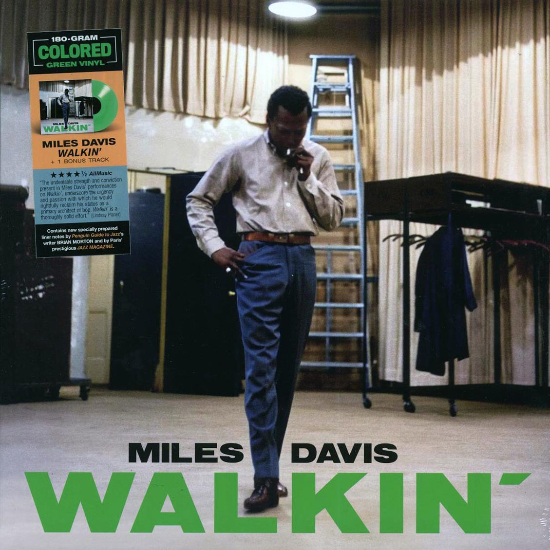 Miles Davis - Walkin’ (+bonus track) (ltd. ed.) (180g) (green vinyl) (remastered) [New Vinyl Record LP]